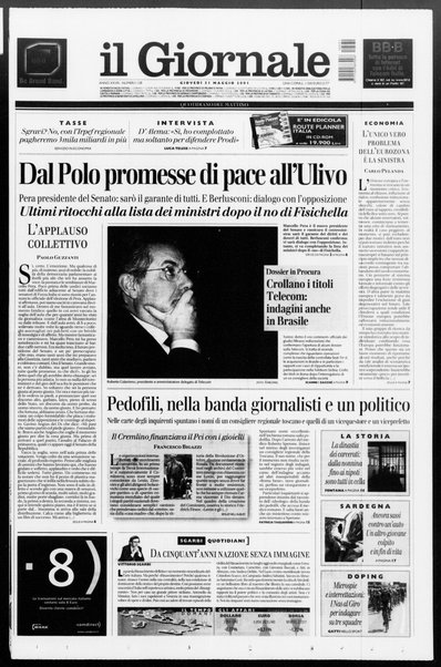 Il giornale : quotidiano del mattino